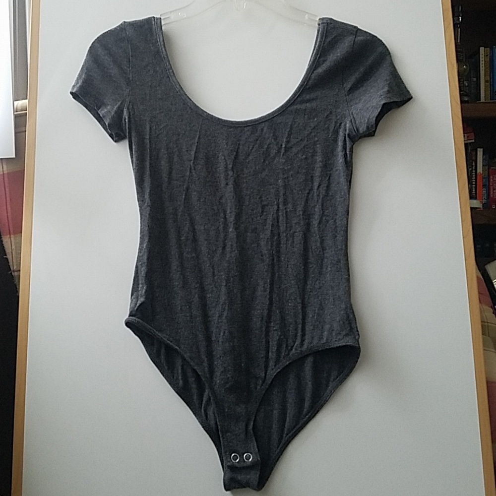 Heat and Hips gray leotard